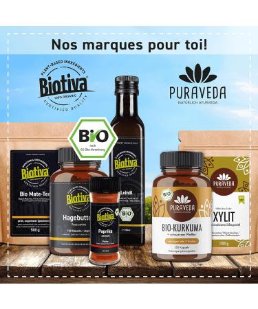 Choco Mushroom Latte 100g - bottled and made in Germany - Biotiva - Buy Online on GoSupps.com