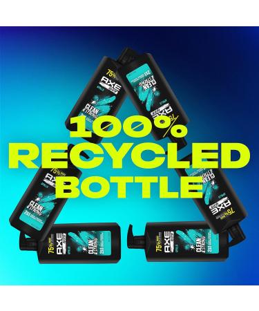 AXE 2-in-1 Shampoo & Conditioner Apollo - Clean & Strong Hair Sage & Cedarwood 100% Recycled Bottle 28 oz | International Shipping - Buy Online on GoSupps.com