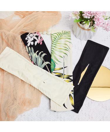 4-Piece Deft French Twist Bun Maker Set | Cloth Headband Lazy Hair Curler & Accessories for Women - Stylish Pattern - Buy Online on GoSupps.com