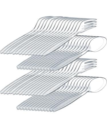 360 Pc Clear Plastic Cutlery Set - Disposable Heavy Duty Utensils for Parties, Dinners, Catering & Take-Out - Buy Online on GoSupps.com