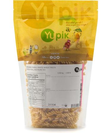 Yupik Organic White Wheat Fusilli 0.40kg 6 Count 2.4 kg - Buy Online on GoSupps.com