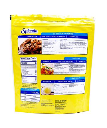 Splenda No Calorie Sweetener Granulated 1.2lb Bag - Pack of 1 - Buy Online on GoSupps.com