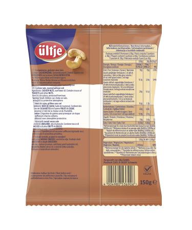 Buy ltje Roasted Cashews (Unsalted) - 150g Pack of 2 | Premium Quality Snacks | International Shipping - Buy Online on GoSupps.com