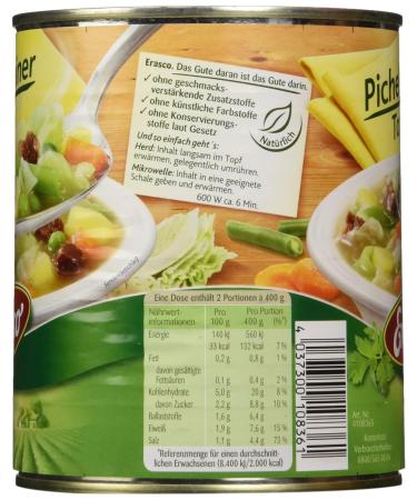 Erasco Pichelsteiner Pot - Pack of 3 (3 x 800g Cans) | Premium German Stew | International Shipping - Buy Online on GoSupps.com