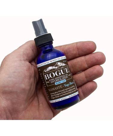 BOGUE Pure Essential Oil HYDROLYZER- N 19 BESPOKE "Namaste" Yoga Blend Increase Focus & Breath awareness with Holy Basil Eucalyptus & Myrrh grounding Ginger Vetiver & Patchouli keep you centered - Buy Online on GoSupps.com