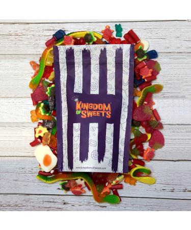Pick n Mix 1L Sweets Gift Box | Jelly Sweets Mix | The Perfect Movie Night Hamper | Vibrant Pouch and Box | Kingdom of Sweets Jelly Mix - Buy Online on GoSupps.com