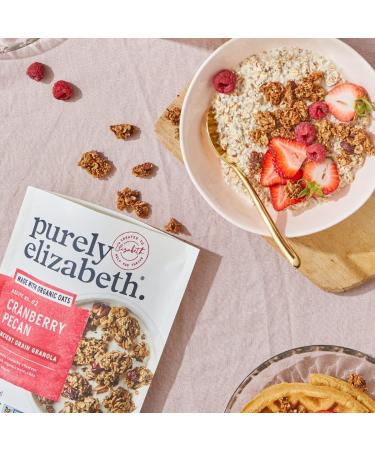 Purely Elizabeth Ancient Grain Granola Cranberry Pecan 12 Ounce - Buy Online on GoSupps.com