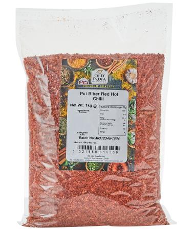 Old India Pul Biber Red Hot Chilli 1kg 1 kg