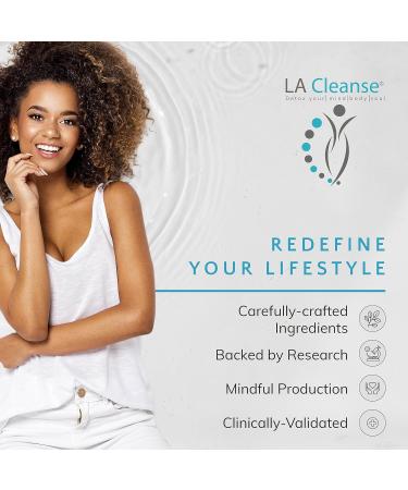 LA Cleanse - 2 Bottles Rapid Flush 14 Day Cleanse & Detox (60 Count) - for Gut Detox Colon Cleanse Gut Support - Enhance Digestion with Cascara Sagrada Senna Leaf Psyllium Husk - Buy Online on GoSupps.com