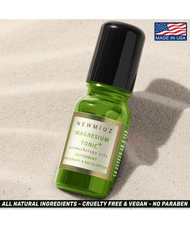 Headache Stick Roller Peppermint Rosemary and Eucalyptus & Roll-On Essential Oil Blends Focus Memory Concentration Orange Ginger Patchouli Pack of 2 - Buy Online on GoSupps.com