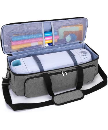 LUXJA Carrying Bag for Cricut Explore Air & Maker - Gray | Patent Design | Organize Die-Cutting Machine & Supplies - Buy Online on GoSupps.com
