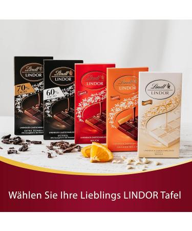 Lindt Double Chocolate 100g - Finest Whole Milk Chocolate with Dark Filling | Premium Chocolate Gift Promotion - Buy Online on GoSupps.com