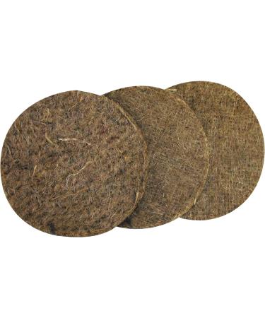 Supa Jute Canary Nesting Felt Size 5-Inch Pack of 10 Natural Fibre Mat That Makes A Warm Cosy And Safe Nest  - Buy Online on GoSupps.com