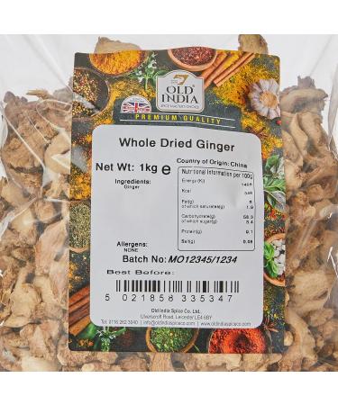 Old India Whole Dried Ginger 1 Kg - Buy Online on GoSupps.com
