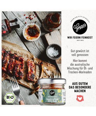 Gepp s Mini Grill Station Gift Set - BBQ Grill Sauce Australian Rub & Organic Herbal Salt for Men | Perfect Gift for Grill Lovers - Buy Online on GoSupps.com