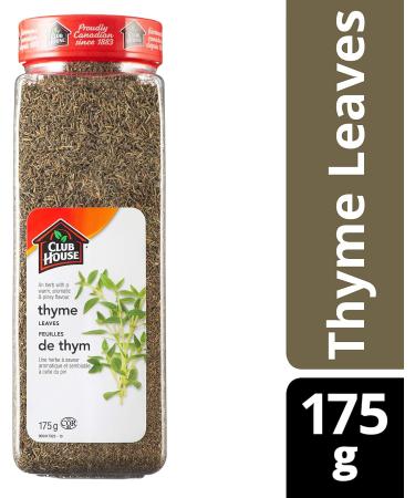 Club House Quality Natural Herbs and Spices Thyme Leaves 175g - Buy Online on GoSupps.com
