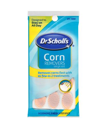 Dr. Scholl's Corn Removers 9-Count Packages (Pack of 8)