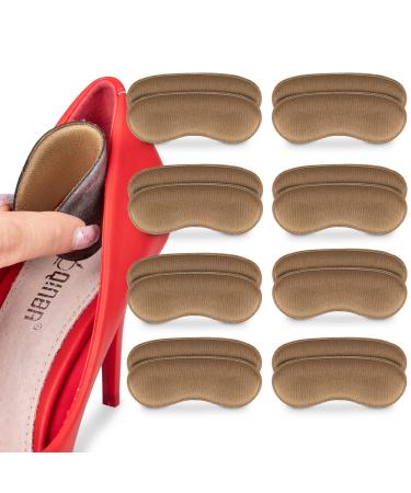 8 Pairs Sponge Heel Pads - Foot Care Heel Cushions - Heel Shoe Insoles - Self-Adhesive - Comfort ... (Brown) - Buy Online on GoSupps.com
