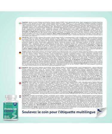 Probiotique flore intestinale - 250 g lules - 20 souches bact riennes Probiotiques et prebiotique lactobacillus gasseri Bifidobact ries Enzymes digestives Inuline FOS 20 milliards UFC - Buy Online on GoSupps.com