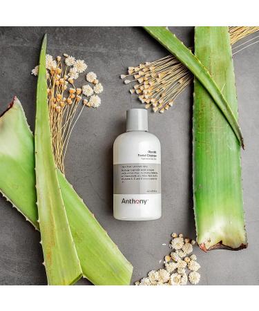Anthony Glycolic Facial Cleanser for Men - Daily Hydrating Face Wash and Shave Prep - Exfoliating and Gentle on Sensitive Skin - 8 Fl. Oz - Buy Online on GoSupps.com