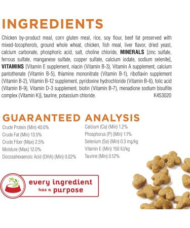 Purina Kitten Chow Dry Kitten Food - (4) 3.15 lb. Bags - Supports Muscle and Brain Development - Buy Online on GoSupps.com