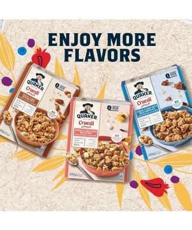 Quaker Cruesli Chocolat au Lait 450 g (Lot de 5) - Buy Online on GoSupps.com