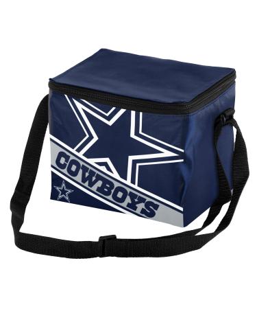FOCO NFL Big Logo Stripe 6-Pack Cooler Dallas Cowboys