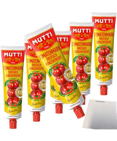Mutti tomato paste triple concentrated 6-pack (6x200g tube) + usy block