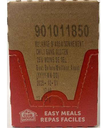 Club House Dry Sauce/Seasoning/Marinade Mix Chili Less Salt 35g Case Pack 12 Count - Buy Online on GoSupps.com