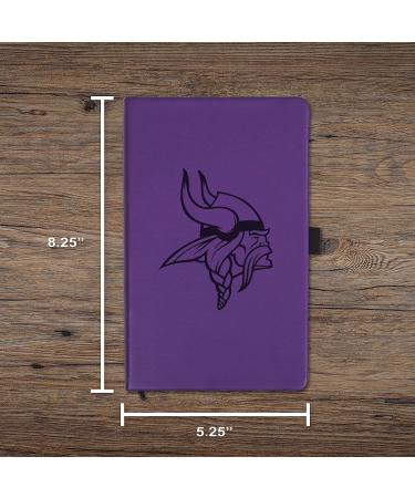 NFL Minnesota Vikings Laser-Engraved Color Notepad | 5.25 x 8.25 Officially Licensed Memo Pad - Buy Online on GoSupps.com