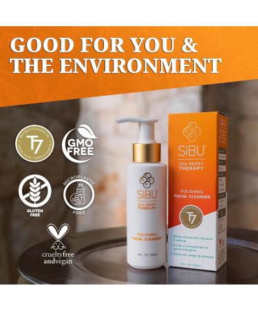 Sibu Sea Buckthorn Facial Cleanser - Premium 4oz Face Wash Moisturizes Skin Reduces Blemishes & Removes Makeup - Buy 2 Pack Online - Buy Online on GoSupps.com