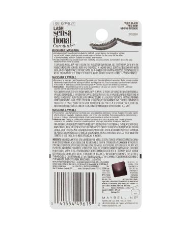 Maybelline Lash Sensational Curvitude Washable Mascara - Brownish Black 0.33 fl. oz. (Pack of 1) - Buy Online on GoSupps.com