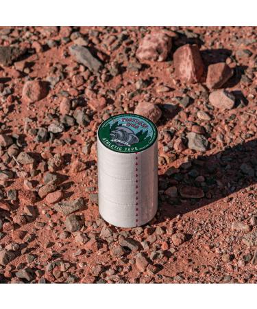 White Athletic Sports Tape - Strong Easy Tear No Sticky Residue | Best for Athletes & Trainers Perfect for Climbers - Buy Online on GoSupps.com
