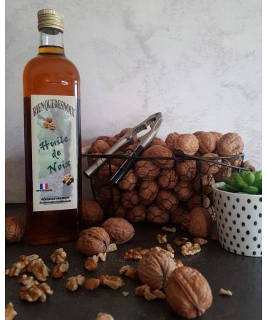 Huile de Noix 75cl - 100% Fran aise - Production artisanale 750 ml (Lot de 1)