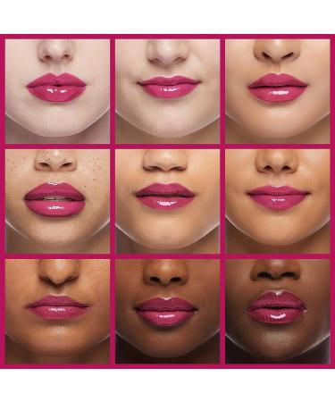 Rimmel Stay Glossy Lip Gloss in Pop Fizz Pink - 0.18 Fl Oz (Single Pack) - Buy Online on GoSupps.com