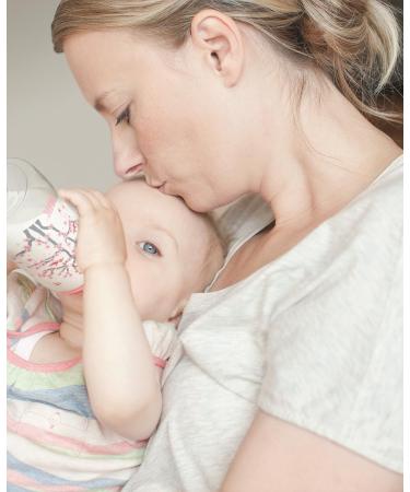 NUK First Choice+ 300ml Baby Bottle with Silicone Teat - Pack of 2 (Black) | Premium Quality for Safe Feeding - Buy Online on GoSupps.com