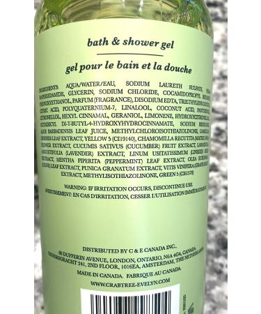 Crabtree & Evelyn LILY Bath & Shower Gel 16.9 oz - Revitalize Your Bath Experience | International Shipping Available - Buy Online on GoSupps.com