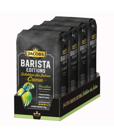 Jacobs - Barista Editions Selektion des Jahres Brasilien Beans - 4x 1kg