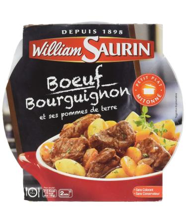 William Saurin Beef Bourguignon and Potatoes 300 g - Pack of 4