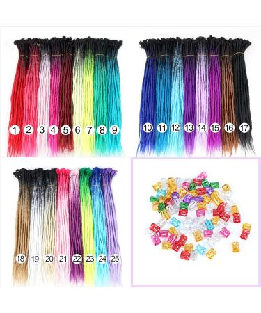 Handmade Synthetic Dreadlock Extensions | 61cm Black Reggae Hair | Nepalese Hippie Tribal Style - Buy Online on GoSupps.com