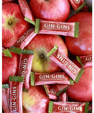 Buy Gin Gins Spicy Apple Chewy Ginger Candy - 3 oz by The Ginger People | Natural & Delicious - Buy Online on GoSupps.com