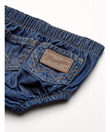 Wrangler Baby Boys' Diaper Cover 6 Months Washed Indigo - Buy Online on GoSupps.com