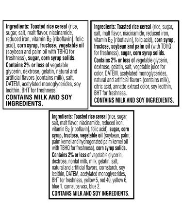 Rice Krispies Treats Marshmallow Snack Bars - 46 Count Kids' Favorite - Buy Online on GoSupps.com