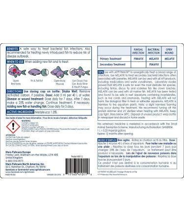 API 17590 Melafix 16 fl. oz. - Natural Solution for Fish Health | Buy Online at [Your Company Name] - Buy Online on GoSupps.com