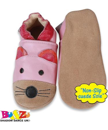 SHADOW DANCE UK Soft Sole Baby Shoes | Toddler Booties for Boys and Girls | New Born Leather Winter Shoes 0-6 Months - Buy Online on GoSupps.com