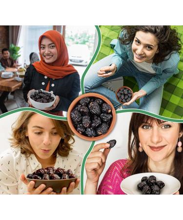Sunnah Shop Ajwa Medina Dates of 1 kg professional dates fresh harvest unique taste 100 natural without additives - Buy Online on GoSupps.com