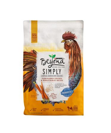 Purina Beyond Simple Ingredient, Natural Dry Dog Food, Simply Farm Raised Chicken & Whole Barley Recipe - 3.7 lb. Bag Dry Food Chicken & Whole Barley 3.7 lb. Bag