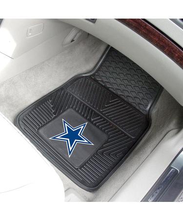 NFL Dallas Cowboys Vinyl Car Mats Set - 18x27 Front | FANMATS 8274 - Buy Online on GoSupps.com