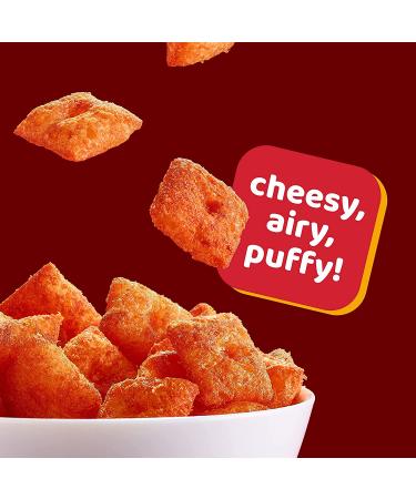Cheez-It Puff'd Scorchin' Hot Cheddar Snack Crackers - 34oz Case (6 Bags) - Buy Online on GoSupps.com