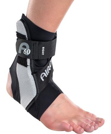 Aircast A60 Ankle Support Brace  Right Foot  Black  Medium (Shoe Size: Men's 7.5-11.5 / Women's 9-13) Black (Right Foot) Medium (Pack of 1) - Buy Online on GoSupps.com
